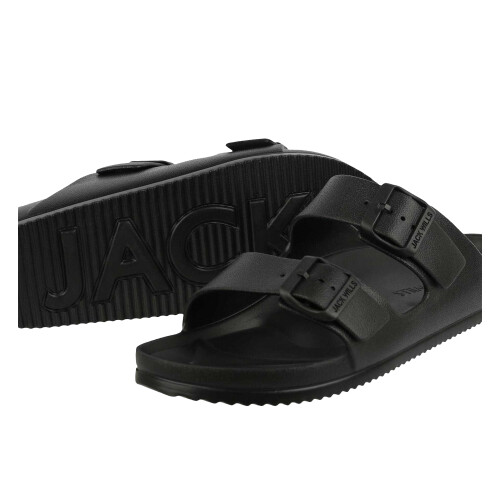 (9 UK, Black) Jack Wills Mens Straps Sandals 1