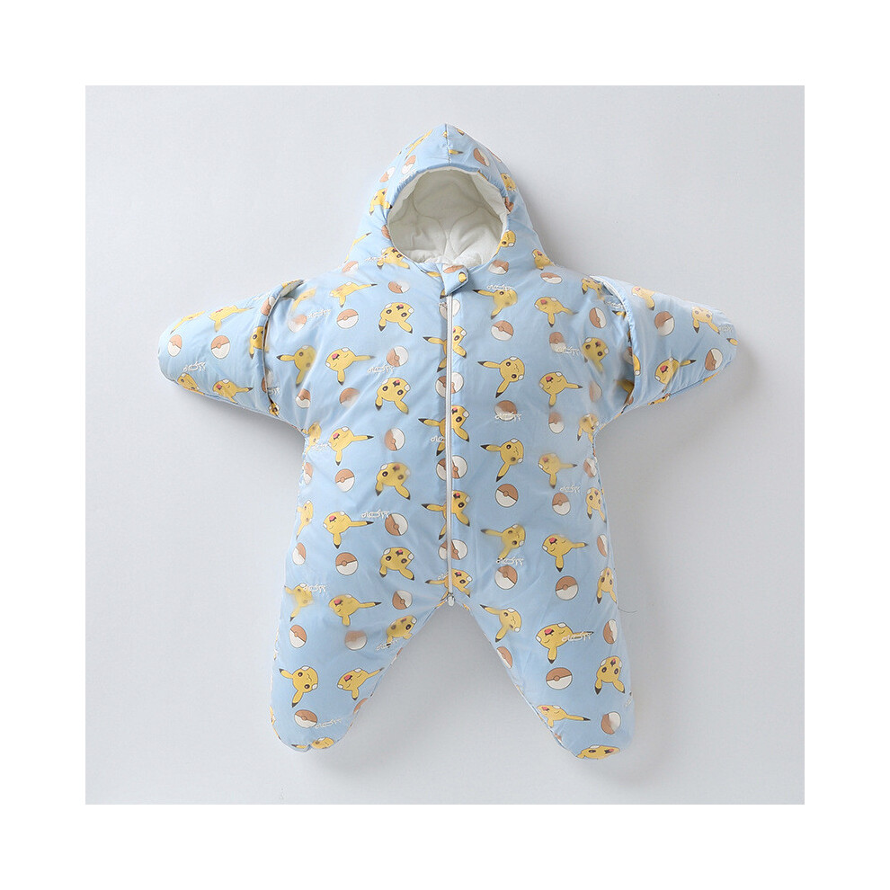 (Pikachu, M) Baby And Star Rabbit Sleep Bag With Premium Fabric For Cold Season Baby Gift