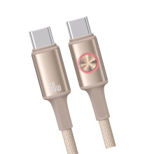High Power Type C Charging Cable 240W 60W Fast-Desert color 60W