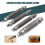 4X Screw Extractor Drill Bits Guide Set Broken Bolt Remover Easy Out #1 #2 #3 #4 4