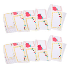 2Rouleaux Stickers Nom Incolores Pour Objets, Vêtements Et Bouteilles