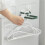 Multifunctional Clothes Hanger Storage Rack Punch-Free Wall-Mounted Double-Layer Foldable Clothes Rack Storage Rack B 5