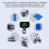 LCD Digital Battery Capacity Indicator Voltmeter Battery Tester 2