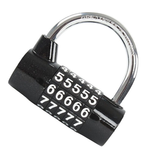 5 Digit Number Combination Travel Password Lock Combination Padlock Zinc Alloy Coded Lock Security Safely Code 2