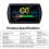Indicateur numérique de capacité de batterie LCD, voltmètre, 4