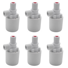 6X Solar Water Tank Water Tower Pool Automatic Water Level Controller Plastic Float Valve Stop Water Level