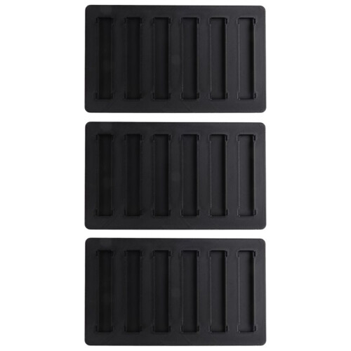 3X Suporte de Base de 2,8 Polegadas para NMMiner com 6 Slots para Minerador Solo de Criptomoedas Bitcoin da NerdMiner. Suporta Até 6 NMMiner com 6