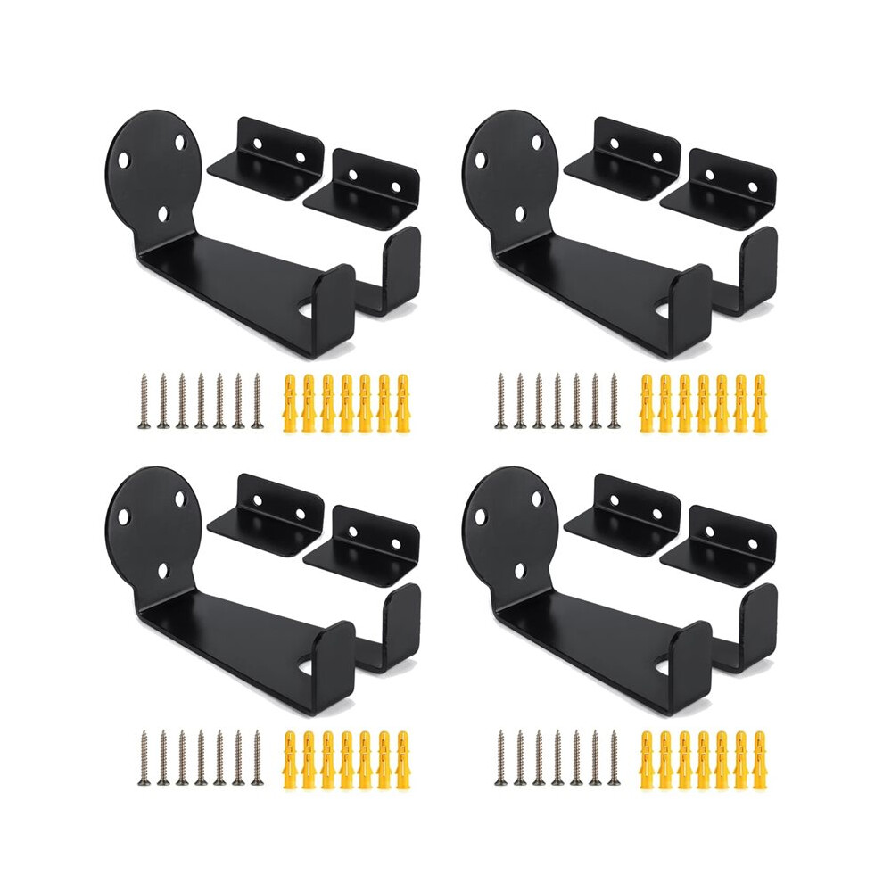 4X Bike Wall Hanger Heavy Duty Bicycle Hook Holder Stand Bike Wall Hanger Hooks Bike Display Rack For Mountain Bike 4712551335741