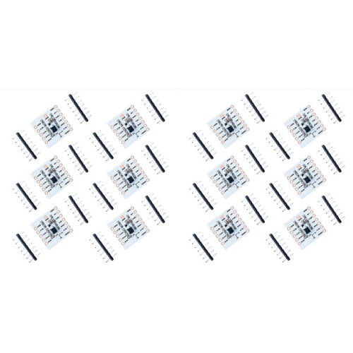 12 Pezzi LSM6DSV + Modulo QMC6309 per Tracker SlimeVR e per Tracker Slime Smol, Modulo Sostitutivo ICM-45686 + Modulo QMC6309