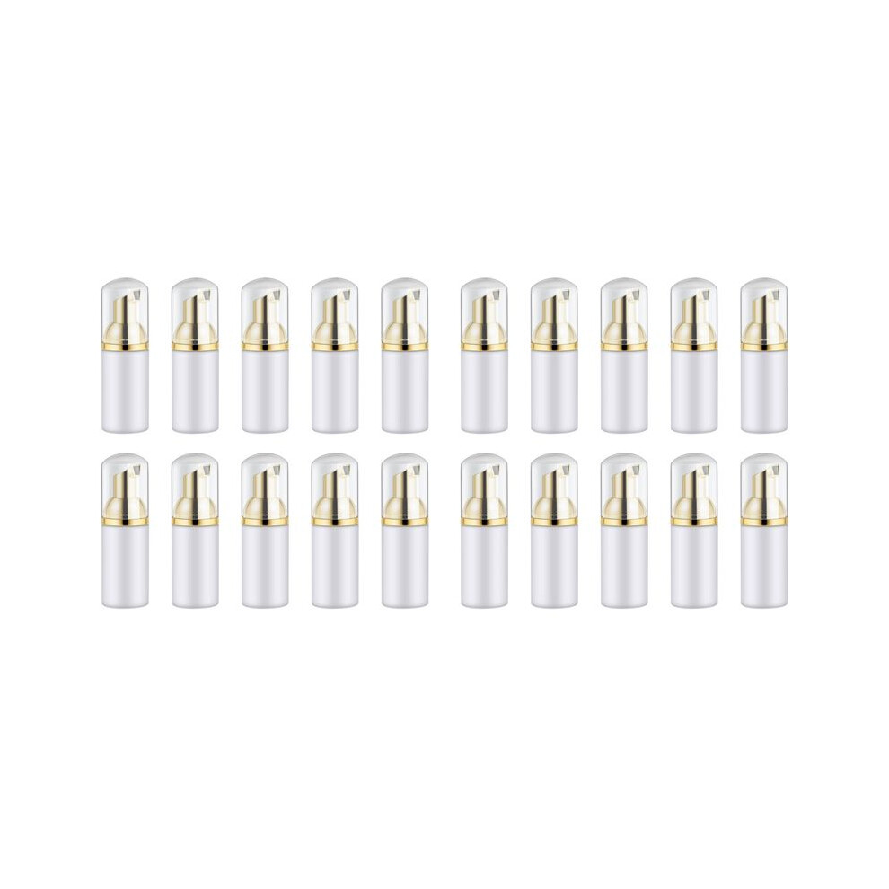 Typecat 20Pcs 30Ml Plastic Foam Bottle Soap Mousses Liquid Dispenser Froth Shampoo Lotion Bottling Face Cleaner Pump Bottles