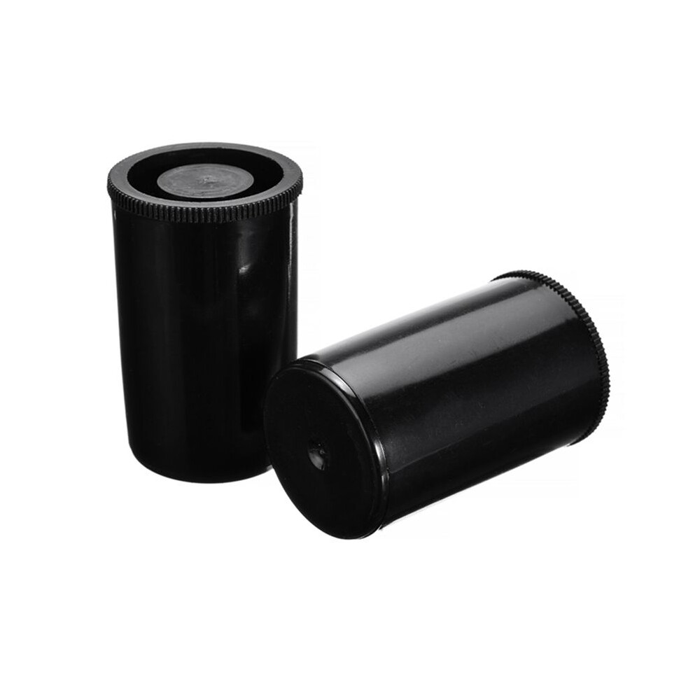 200Pcs Plastic Empty Film Canister Camera Reel Container Storage Case Can For Accessories Art Bead Coin Pill Black 6032603781417