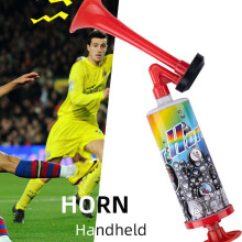 (red) Fan Cheering Horn World Cup Support Horn Soccer Game Push Horn Party Match Cheering Tool Portable Blowing Horn