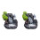 2X High Mountain Flowing Waterfall Backflow Incense Burner Home Fragrance Diffuser Incense Burner Decoration,A 2
