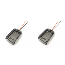 2X Battery Adapter Dock Power for 18V/20V Max DIY Battery Converter Tool Connector Holder Electric Drills