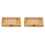 2X 8compartment Display Cabinet Wooden Tea Coffee Rack Storage Box Storage Box 2