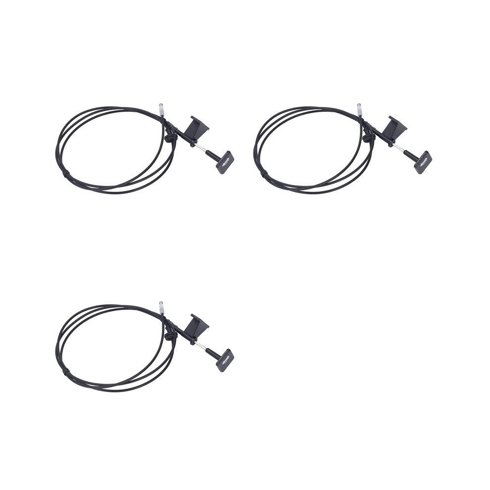 3X Hood Bonnet Release Cable With Pull Handle 74130Snaa01 Replacement For 2006 Â 2011 4713291169504
