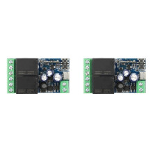 2X EWeLink WIFI 12V 24V 48V Module 2 Channel Relay Receiver Wireless Remote Control Work USB