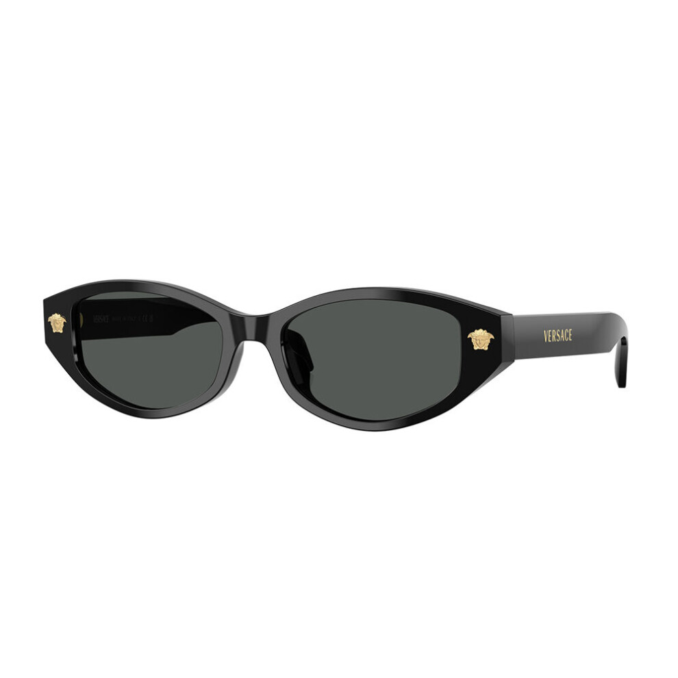 Versace Cat Eye Sunglasses - Female - Sunglasses - Black - 54 Mm - Accessories - Image 4