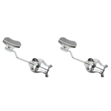 2X Trumpet Sheet Music Clip Lyre Sheet Music Clamp- Holder Metal Plating for Trumpet Trombone Tool