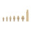 Heat Insert Nut Iron Tip M2 M3 M4 M5 M6 M8 Brass Thread Embedded Kit Heat Insertion Tool for 3D Printer Soldering Iron 4