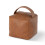 LIVIVO Weighted Cube Door Stopper Tan 4