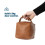 LIVIVO Weighted Cube Door Stopper Tan 6
