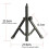 Microphone Isolation Screen Mic Sound Absorbing Screens Adjustable for Broadcasting Podcasts Recording Singing Studio 6
