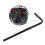 3pcs Electric Guitar Skull  Volume Control Knobs---Black 3
