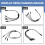 1 to 4  Power 4-Port Splitter Adapter Adaptor Cable CCTV Camera 7