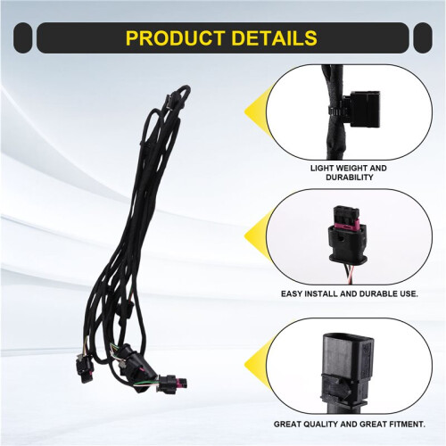 Front Parking Sensor Wiring Harness 8W0971095A for  A4 1.4 TSI 2018-