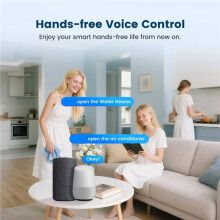 Tuya WiFi Wall Push Button for AC Fan Curtain Motor Blinds Works 2 Gang Neutral Wire Required Gray