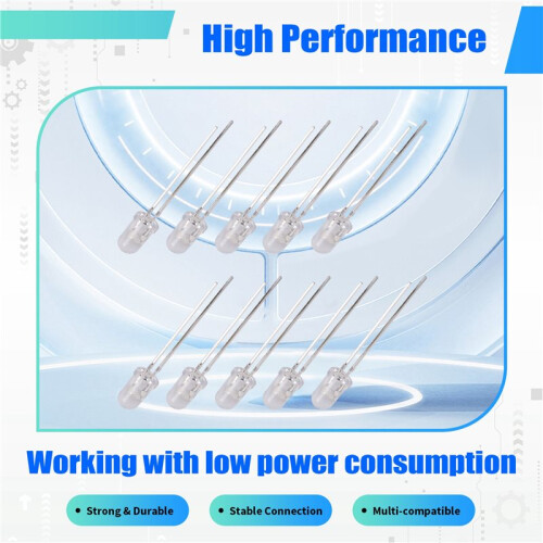 10pcs 5mm IR LED Infrared Light Emitting Diode. 2