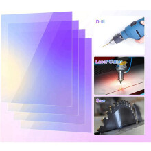 Acrylic Colored Translucent Acrylic Iridescent Radiant Sheet Laser-Cutting Acrylic Board,8 x 12 Inch(6 Pack,2.6mm Thick)
