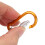 7 Pcs 5# Screw Lock  Multicolor Aluminum Carabiner Hook w Keyring 8