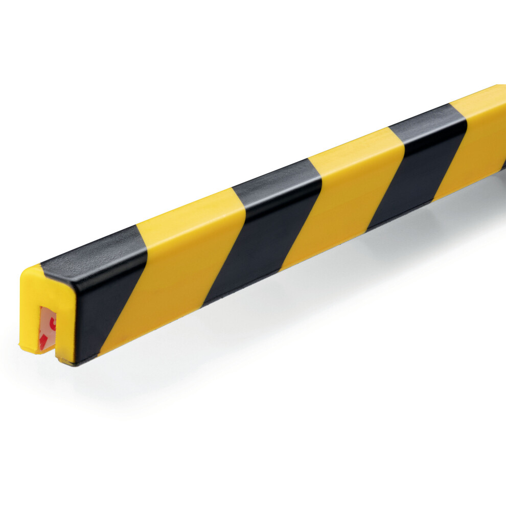 Durable Edge Protection Profile E8 Yellow/Black (Pack Of 5) 1127130 4005546735849