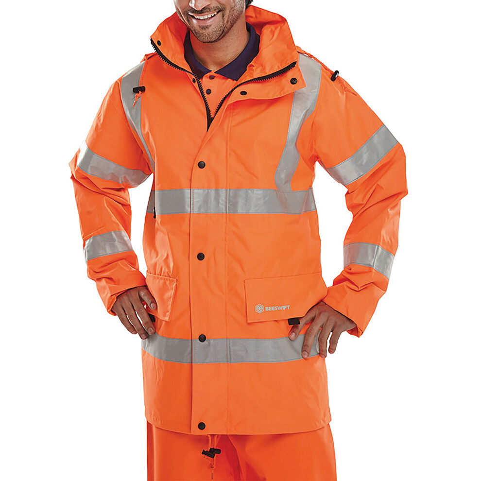 Beeswift Jubilee High Visibility Jacket Orange 4XL Jjor4xl 5030566138638
