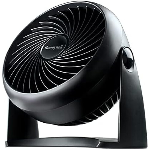 Honeywell TurboForce Power Fan (Quiet Operation Cooling, 90° Variable Tilt, 3 Speed Settings, Wall Mount Feature, Table Fan)