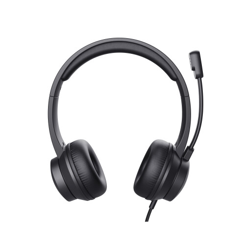 Trust HS-201 Headset Wired Head-band Office/Call center USB Type-A Black