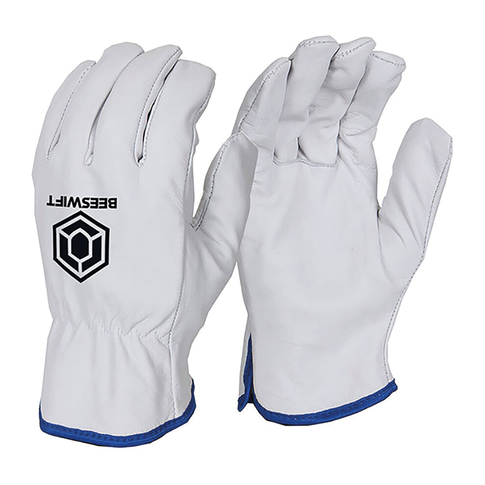 Beeswift Unlined Drivers Gloves Grey M (Pack Of 10) Qudgphnm 5030566432118