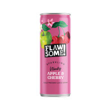 Flawsome Apple + Sour Cherry Can 250ml (Pack of 24) 187321