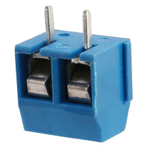 2-Pin Screw Terminal Block Connector 5.08mm Pitch Panel PCB Mount, 20Pcs