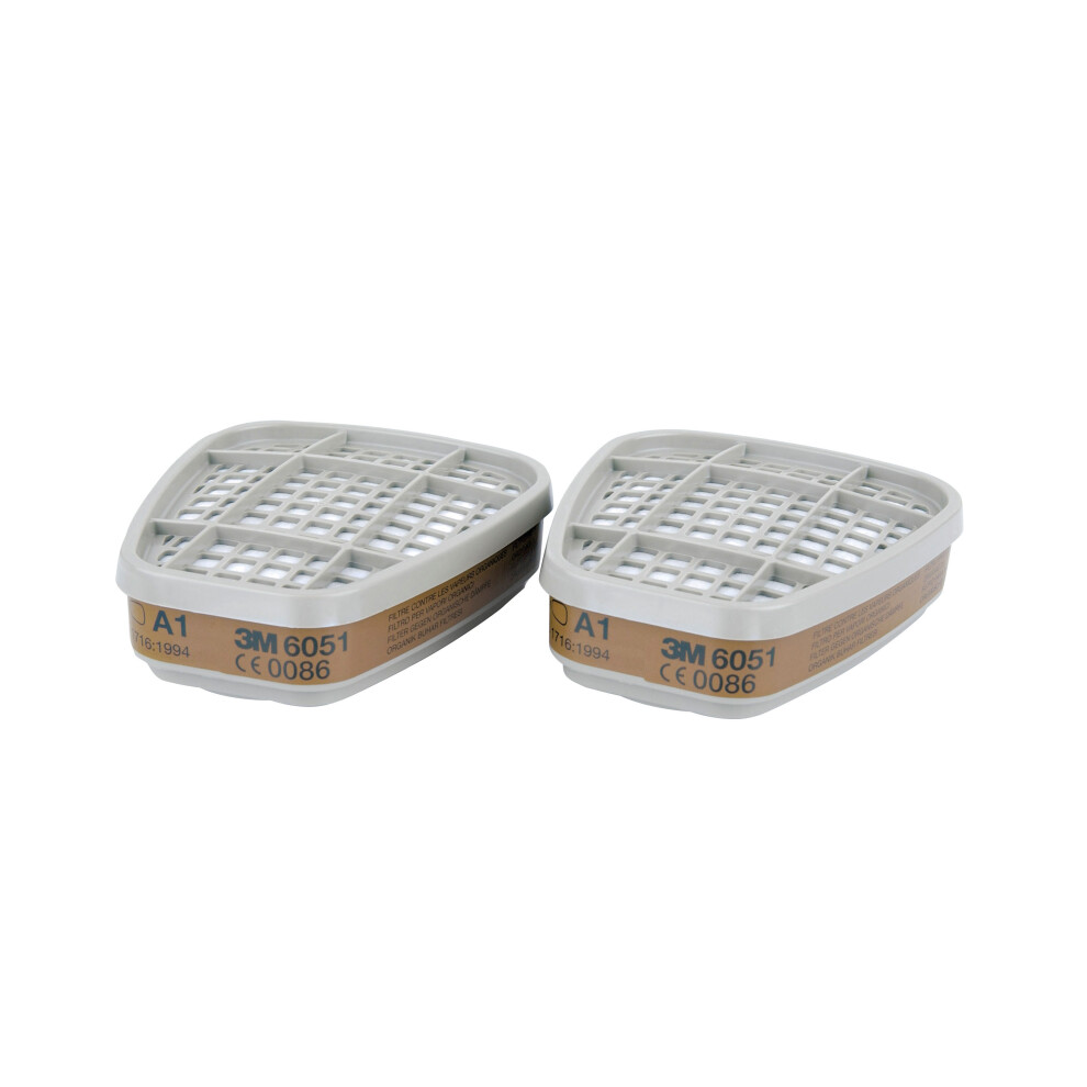 3M Gas And Vapour Filter A1 (Pack Of 8) 3M6051