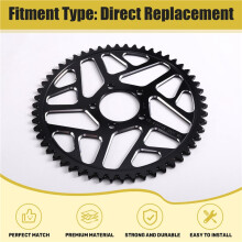 Motorcycles Rear Chain Sprocket for Lightbee X S X160 X260 Talaria Sting Chain Sprocket 54T