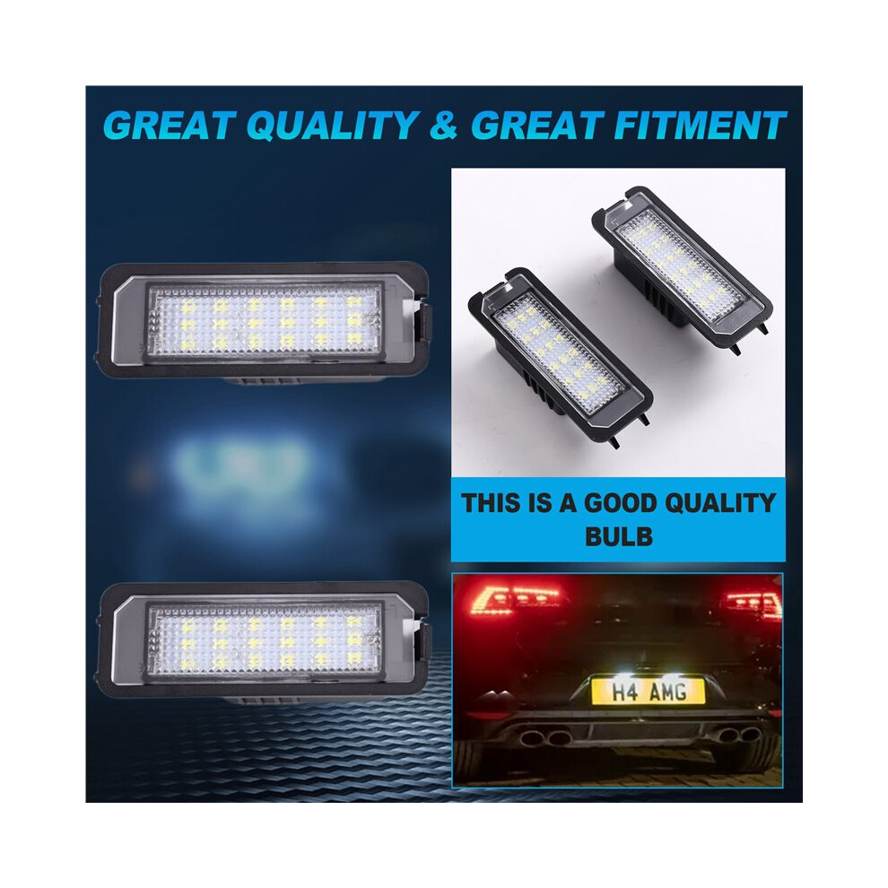 Led Number License Plate For Mk4 Mk5 Mk6 Cc Rabbit Light 4713858162511