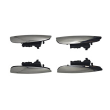 4Pcs Exterior Door Handle Kit for Croma 05-11 Chrome Door Outside Handle 735402348 735402346 735402351 735402349