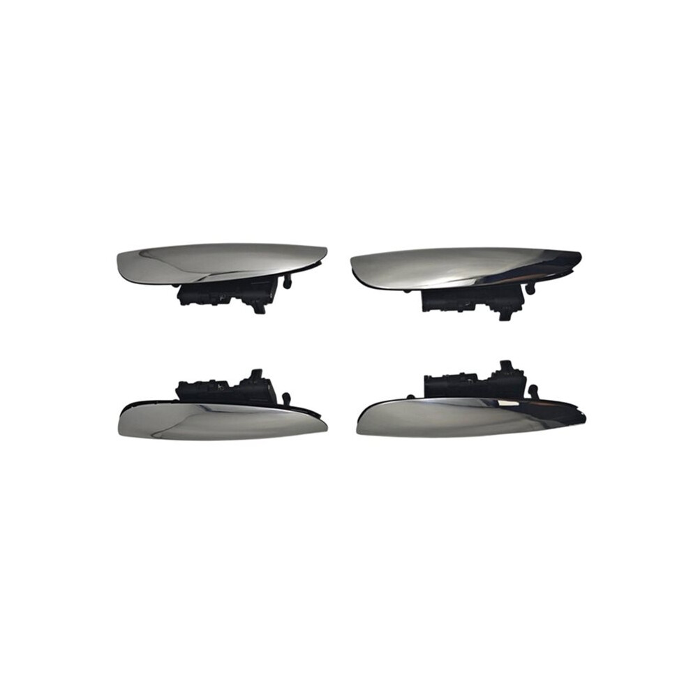 4Pcs Exterior Door Handle Kit For Croma 05-11 Chrome Door Outside Handle 735402348 735402346 735402351 735402349 4711675982183