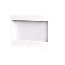 Suporte de Canudos Acrílico para Geladeira - Organizador de Cozinha Robusto com 5 Slots para Canudos de Metal, Vidro, Silicone e Utensílios