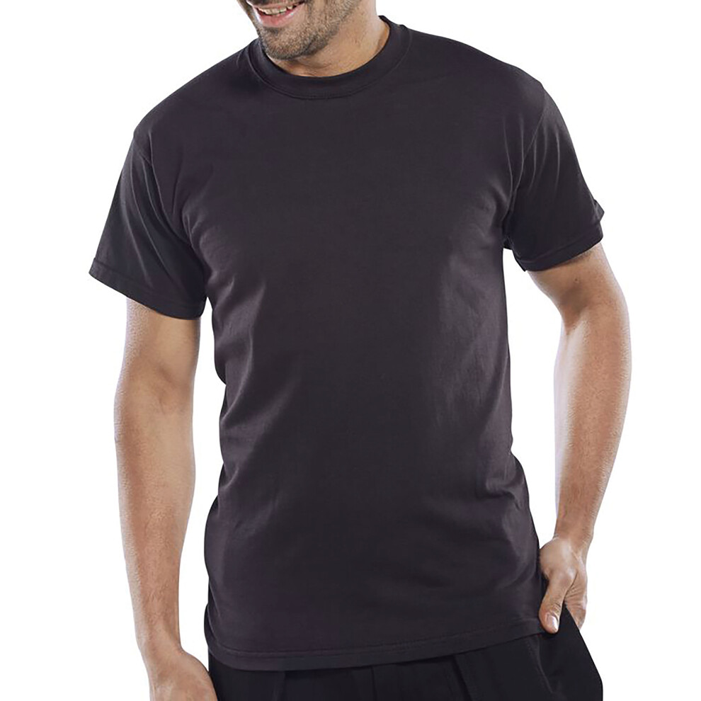 Beeswift Click Heavyweight Cotton T-Shirt Black Xl Clctshwblxl 5030566017704