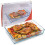 Rectangular Glass Oven Dish Tray Baking W/ Metal Grate 1