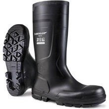 Dunlop Work-It Black S5 Safety Wellington Boots 7